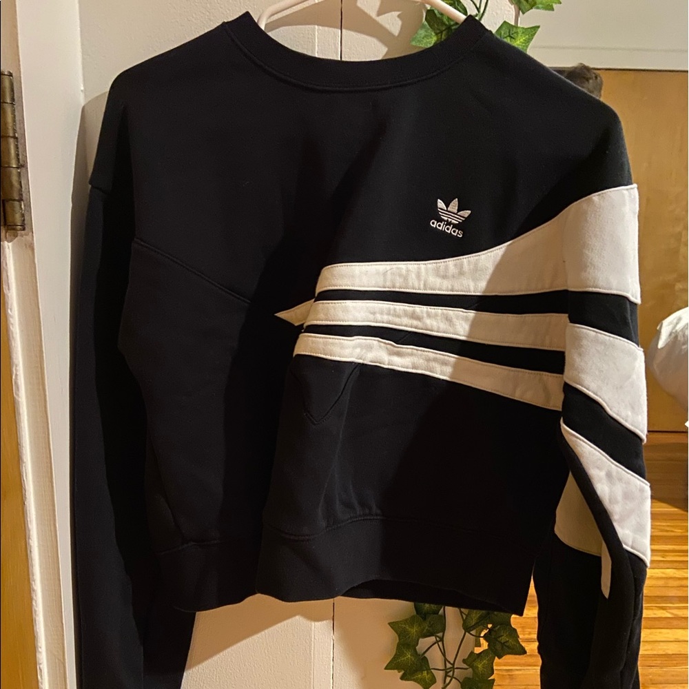 adidas cropped sweatshirt NWOT